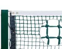 Geknotetes Tennisnetz gr&uuml;n 3,8 mm stark mit...