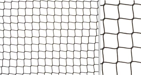 Ballfangnetze für Squash 1,8 mm stark Maschenweite 20 mm