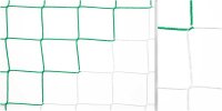 Fu&szlig;balltornetz 7,50 x 2,50 m gr&uuml;n/wei&szlig; 4...