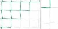 Fu&szlig;balltornetz 7,50 x 2,50 m gr&uuml;n/wei&szlig; 4...