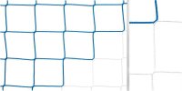 Fu&szlig;balltornetz 7,50 x 2,50 m blau/wei&szlig; 4 mm...