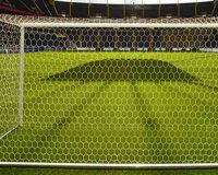 Fußball Tornetze 7,32 x 2,44 m einfarbig mit...