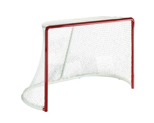 Eishockey Tornetz 1,93 m breit 1,22 m hoch weiß 4 mm stark Maschenweite 35 mm oben 0,50 m unten 1,00 m